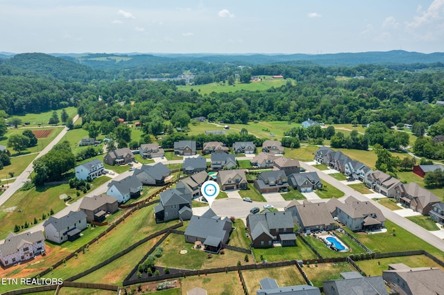 12504 Tangle Crest Ln, Knoxville, TN 37932 - aerial view of residential area