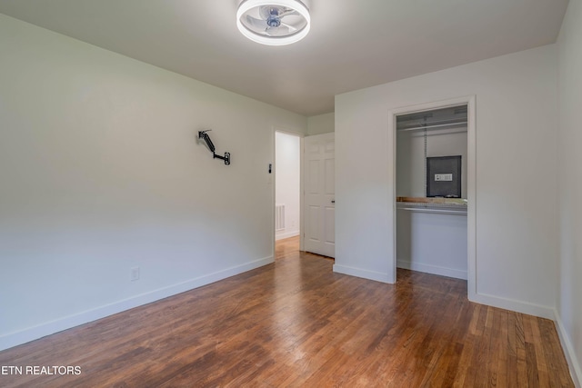 213 Towne Rd, Knoxville, TN 37934 - unfurnished bedroom with wood finished floors and a closet