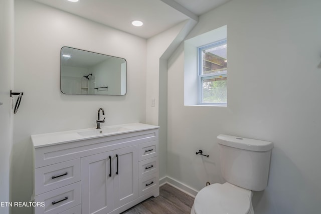 213 Towne Rd, Knoxville, TN 37934 - bathroom featuring vanity and wood finished floors