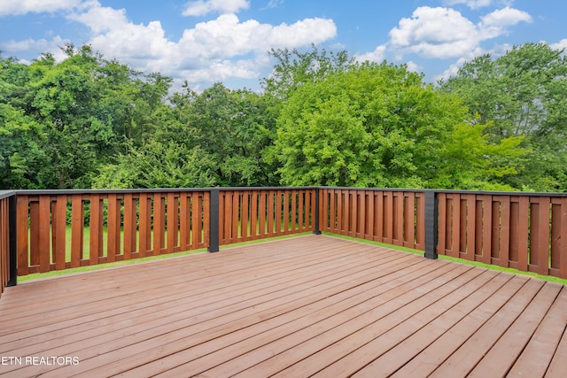 213 Towne Rd, Knoxville, TN 37934 - view of wooden deck