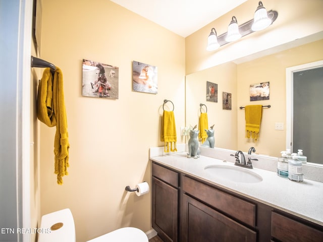 4139 Browder Hollow Rd, Lenoir City, TN 37771 - bathroom featuring toilet and vanity