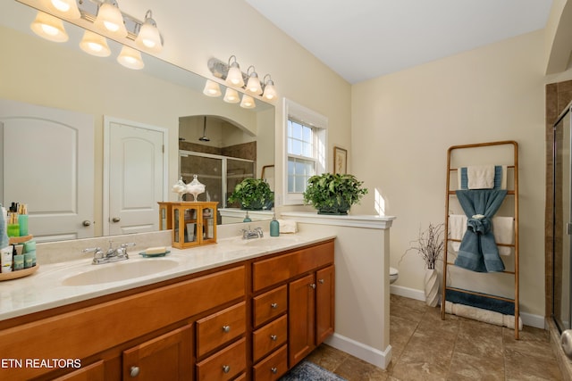 505 Bugaboo Springs Rd, Jonesborough, TN 37659 - full bath featuring a stall shower and double vanity