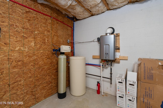 505 Bugaboo Springs Rd, Jonesborough, TN 37659 - utility room featuring water heater