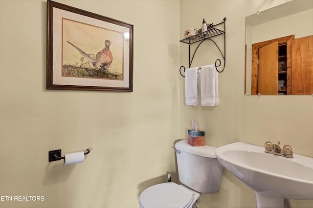 132 Cutter Gap Rd, Townsend, TN 37882 - bathroom with toilet and a sink