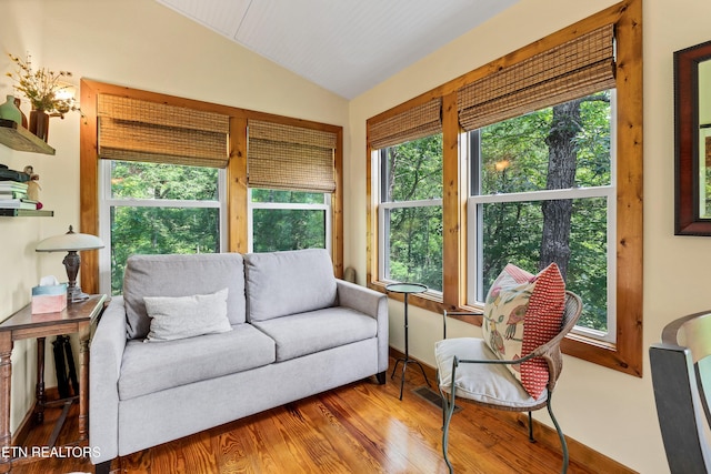 132 Cutter Gap Rd, Townsend, TN 37882 - sunroom / solarium with vaulted ceiling