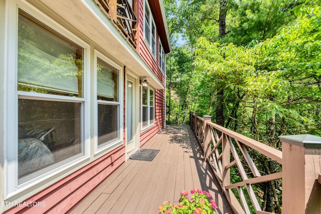 132 Cutter Gap Rd, Townsend, TN 37882 - view of wooden terrace