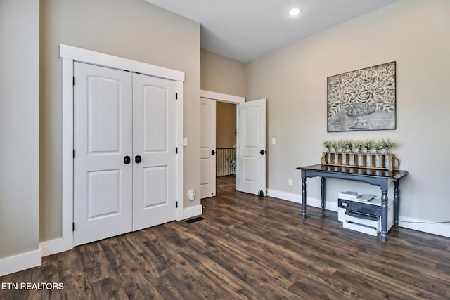 265 Falling Leaf Rd, Jamestown, TN 38556 - bedroom featuring wood finished floors, a closet, and recessed lighting