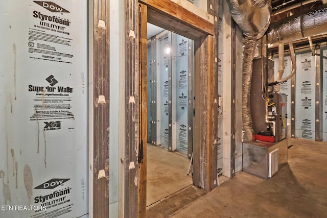 265 Falling Leaf Rd, Jamestown, TN 38556 - utility room featuring heating unit