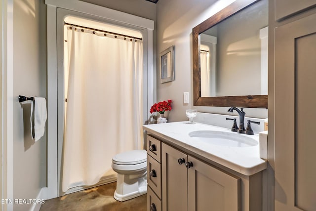 265 Falling Leaf Rd, Jamestown, TN 38556 - bathroom featuring vanity and a shower with curtain