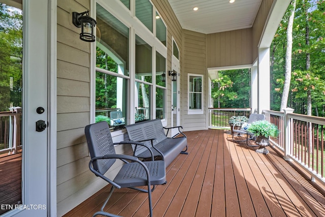 265 Falling Leaf Rd, Jamestown, TN 38556 - view of wooden porch