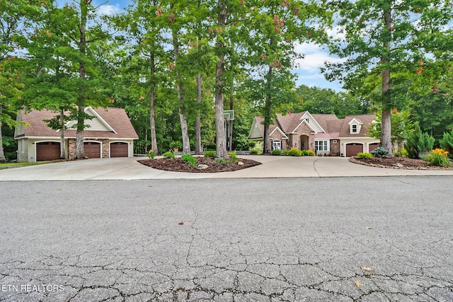 265 Falling Leaf Rd, Jamestown, TN 38556 - view of concrete surface with view of wooded area
