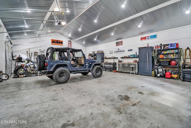 265 Falling Leaf Rd, Jamestown, TN 38556 - garage with a garage door opener