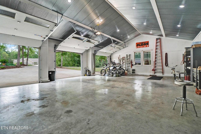 265 Falling Leaf Rd, Jamestown, TN 38556 - garage with recessed lighting