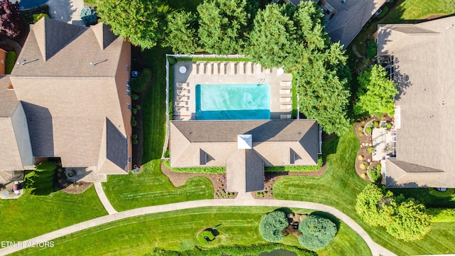 1155 Evelyn Mae Way, Knoxville, TN 37923 - aerial view of a pool area