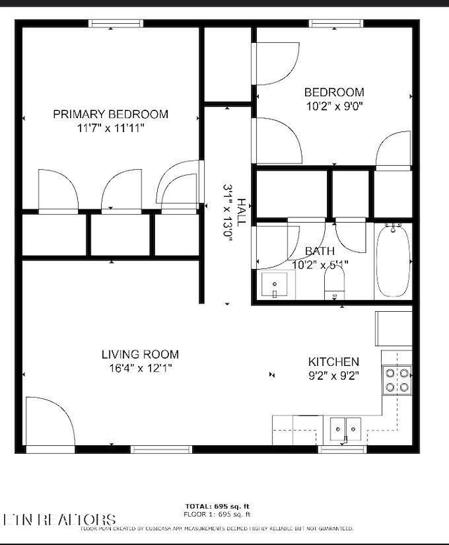2810 Daybreak Way, Strawberry Plains, TN 37871 - view of property floor plan