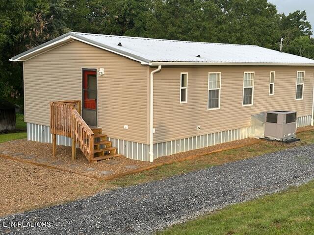167 Loftis Rd, Parrottsville, TN 37843 - view of side of property with a central air condition unit