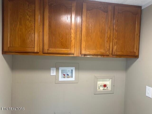 167 Loftis Rd, Parrottsville, TN 37843 - laundry room featuring cabinet space and hookup for a washing machine