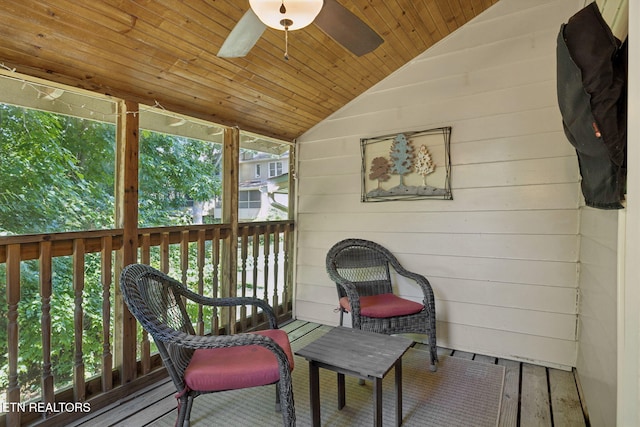 8600 Olde Colony Trl Unit 106, Knoxville, TN 37923 - wooden terrace with a ceiling fan