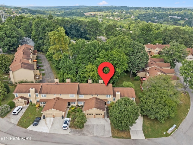 8600 Olde Colony Trl Unit 106, Knoxville, TN 37923 - aerial perspective of suburban area