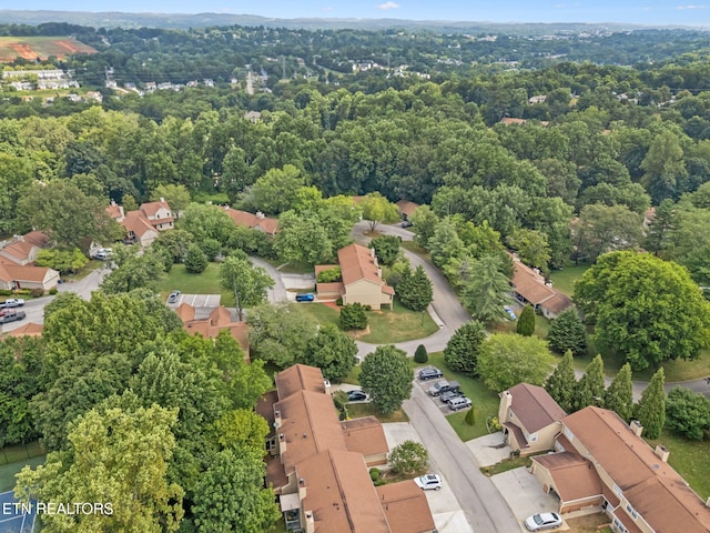 8600 Olde Colony Trl Unit 106, Knoxville, TN 37923 - aerial view of residential area featuring a heavily wooded area