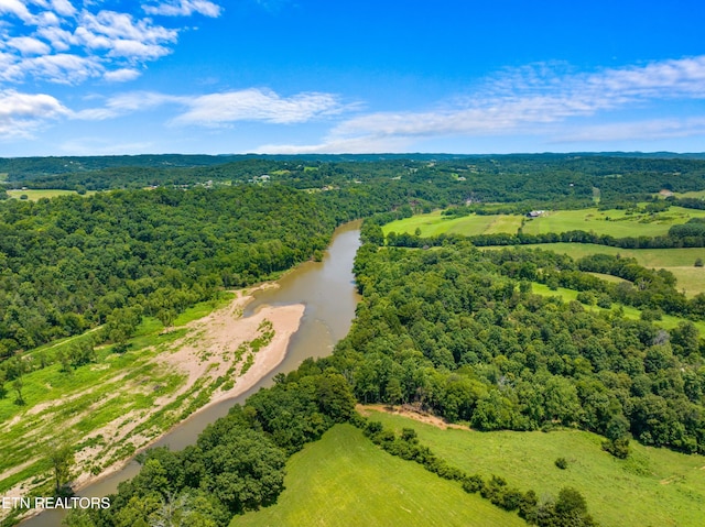 130 Hidden Estates Way, Newport, TN 37821 - drone / aerial view of a heavily wooded area and a nearby body of water
