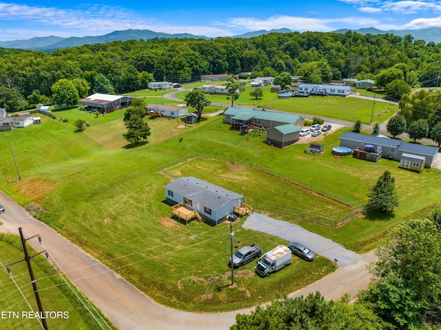 130 Hidden Estates Way, Newport, TN 37821 - aerial view of a mountainous background and a heavily wooded area