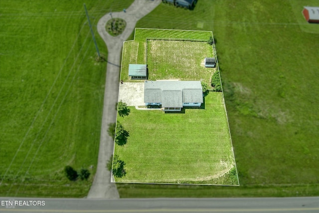 2019 Martha Washington Rd, Clarkrange, TN 38553 - aerial view of property and surrounding area