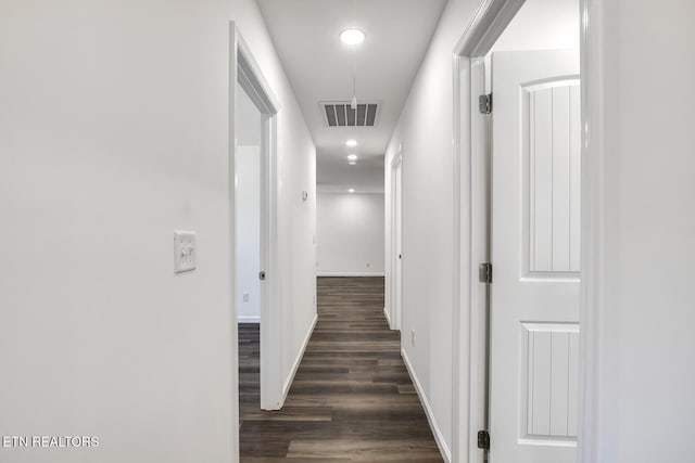 181 Lakeshore Ln, Decatur, TN 37322 - corridor featuring dark wood finished floors and recessed lighting