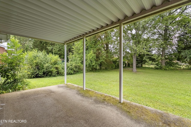 776 Hamilton St, Alcoa, TN 37701 - view of patio / terrace featuring view of scattered trees