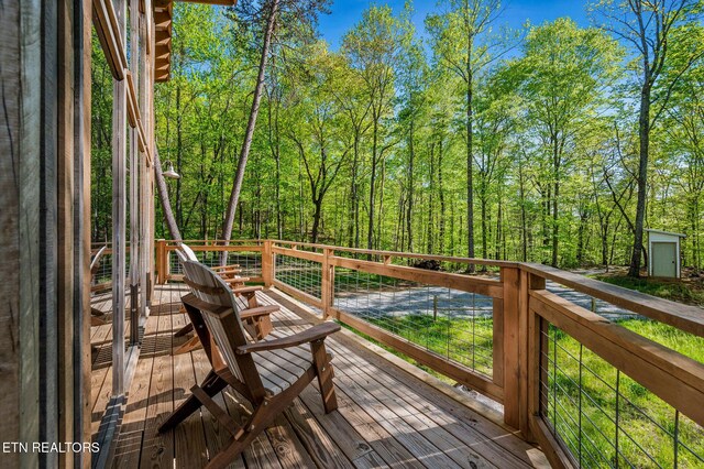 3721 Clabo Mountain Ln, Sevierville, TN 37862 - view of deck