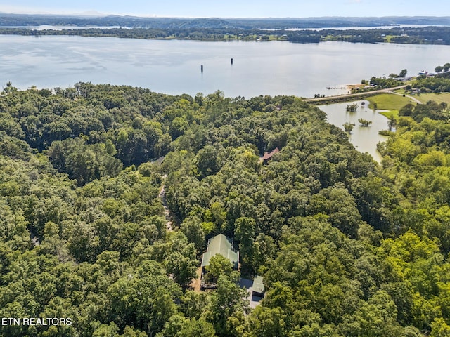 142 Campbell Way, Newport, TN 37821 - aerial view of a nearby body of water and a heavily wooded area
