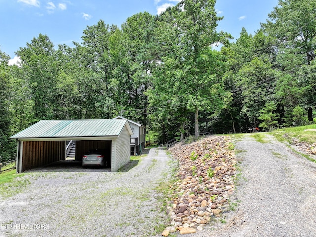 149 Giles Rd, Cosby, TN 37722 - view of dirt / gravel road
