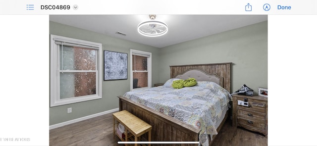 149 Giles Rd, Cosby, TN 37722 - bedroom featuring wood finished floors