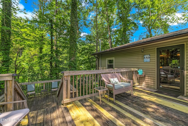 432 W Loop Rd, Gatlinburg, TN 37738 - view of wooden deck