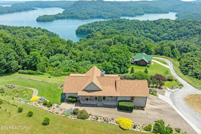 61 Brim Ln, Hilham, TN 38568 - view from above of property featuring a nearby body of water