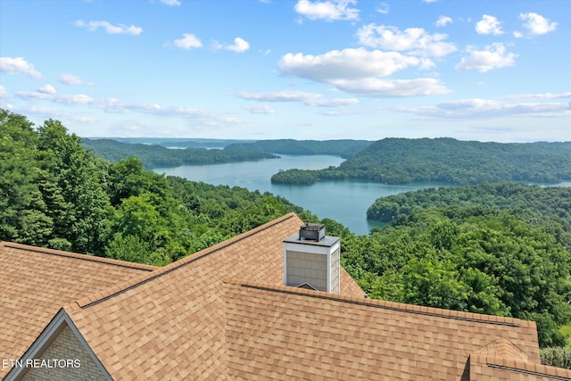 61 Brim Ln, Hilham, TN 38568 - water view featuring a forest