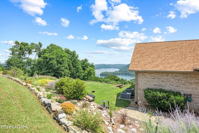 61 Brim Ln, Hilham, TN 38568 - view of grassy yard featuring a water view