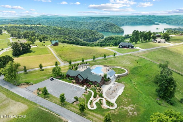 61 Brim Ln, Hilham, TN 38568 - bird's eye view of a nearby body of water and a forest