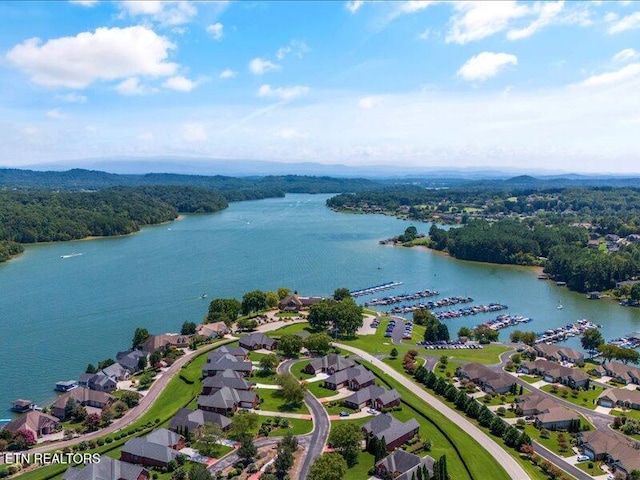 404 Chota Landing Way, Loudon, TN 37774 - drone / aerial view of a nearby body of water and a heavily wooded area
