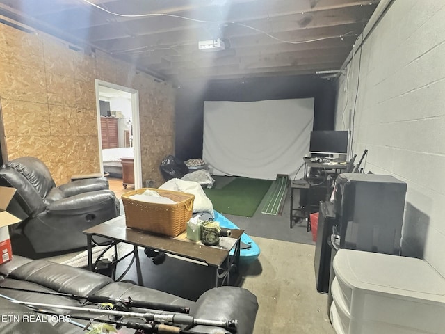 1292 Martin Ln, Lafollette, TN 37766 - view of unfinished basement