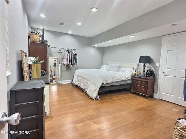 1292 Martin Ln, Lafollette, TN 37766 - bedroom with light wood-type flooring and recessed lighting