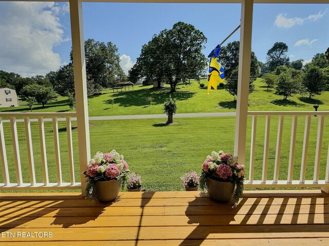 1292 Martin Ln, Lafollette, TN 37766 - view of green lawn