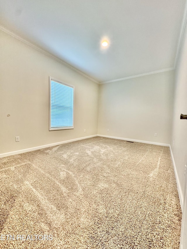 105 Ruby Ln, New Tazewell, TN 37824 - empty room with ornamental molding and carpet