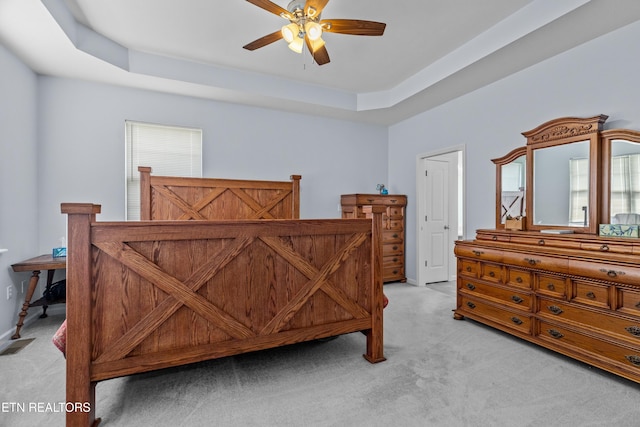 108 Skyline Dr, Dandridge, TN 37725 - bedroom featuring light carpet and a ceiling fan