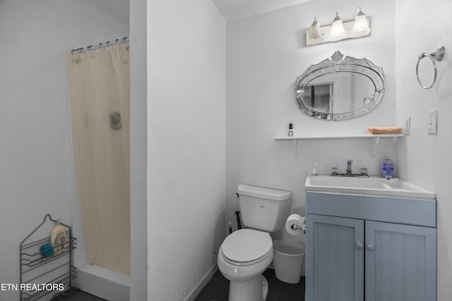 108 Skyline Dr, Dandridge, TN 37725 - bathroom featuring vanity and a shower with shower curtain