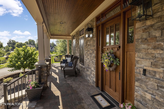 12706 Highwick Cir, Knoxville, TN 37934 - view of porch