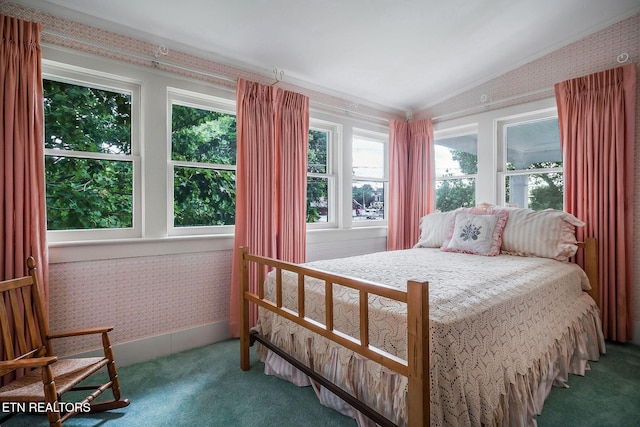 105 N Church St, Sparta, TN 38583 - bedroom featuring carpet flooring and wallpapered walls