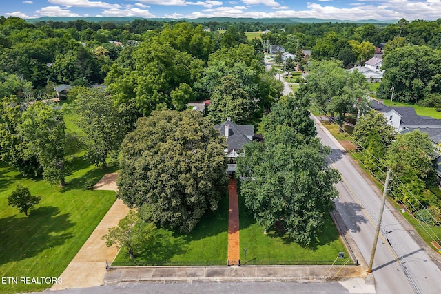 105 N Church St, Sparta, TN 38583 - drone / aerial view