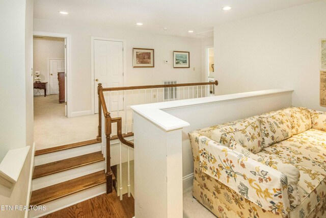 275 Fordham Way, Knoxville, TN 37934 - stairs with recessed lighting and wood finished floors