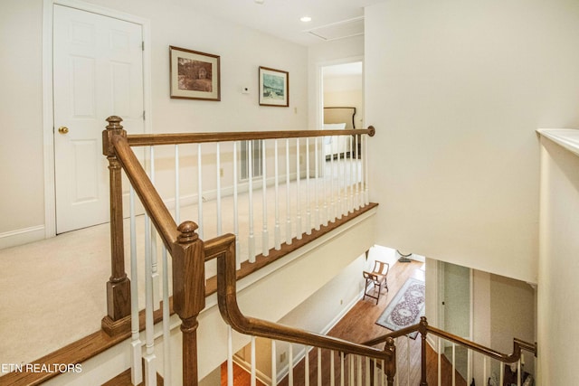 275 Fordham Way, Knoxville, TN 37934 - stairway featuring recessed lighting and baseboards